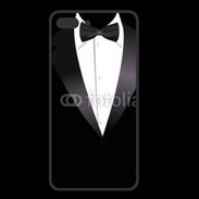 Coque  Iphone 8 Plus PREMIUM Illustration smoking noir