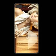 Coque  Iphone 8 Plus PREMIUM Femme blonde fashion glamour