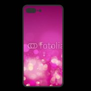 Coque  Iphone 8 Plus PREMIUM fond rose or