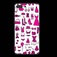Coque  Iphone 8 Plus PREMIUM Fond fashion rose