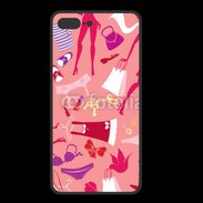 Coque  Iphone 8 Plus PREMIUM Fond fashion rose 5