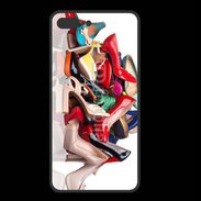Coque  Iphone 8 Plus PREMIUM Pêle mêle chaussures