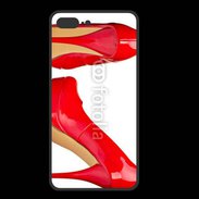 Coque  Iphone 8 Plus PREMIUM Escarpins rouges