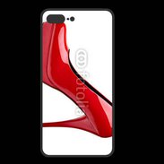 Coque  Iphone 8 Plus PREMIUM Escarpin rouge 2