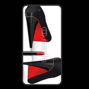 Coque  Iphone 8 Plus PREMIUM Escarpins et tube de rouge à lèvres