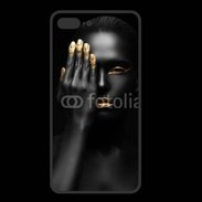 Coque  Iphone 8 Plus PREMIUM Fashion en noir et or