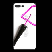 Coque  Iphone 8 Plus PREMIUM Coeur avec vernis à ongle 50