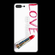 Coque  Iphone 8 Plus PREMIUM Love avec rouge à lèvres