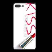 Coque  Iphone 8 Plus PREMIUM Kiss avec rouge à lèvres