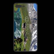 Coque  Iphone 8 Plus PREMIUM Montagne Suisse 