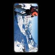 Coque  Iphone 8 Plus PREMIUM Skieuse en montagne extrême 5