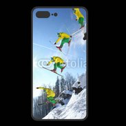 Coque  Iphone 8 Plus PREMIUM Ski freestyle en montagne 20