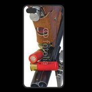 Coque  Iphone 8 Plus PREMIUM Fusil de chasse et couteau