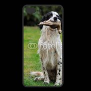 Coque  Iphone 8 Plus PREMIUM setter anglais avec bécasse