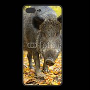Coque  Iphone 8 Plus PREMIUM Sanglier de face 50