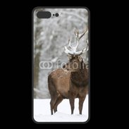 Coque  Iphone 8 Plus PREMIUM Cerf en hiver 55