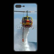 Coque  Iphone 8 Plus PREMIUM Hélicoptère bombardier d'eau