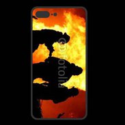 Coque  Iphone 8 Plus PREMIUM Pompier Soldat du feu 3