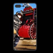 Coque  Iphone 8 Plus PREMIUM Pompiers Rangement matériel fin d'incendie