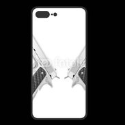 Coque  Iphone 8 Plus PREMIUM Double flingue