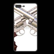 Coque  Iphone 8 Plus PREMIUM Double revolver