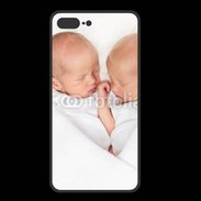 Coque  Iphone 8 Plus PREMIUM Duo de bébés qui dorment 2