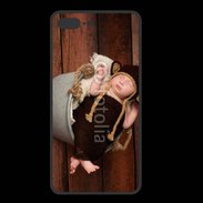 Coque  Iphone 8 Plus PREMIUM Bébé dormant sur une bassine
