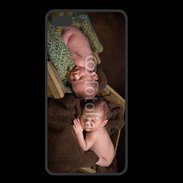 Coque  Iphone 8 Plus PREMIUM Jumeaux dormant dans des caisses