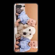 Coque  Iphone 8 Plus PREMIUM Jumeau avec chien