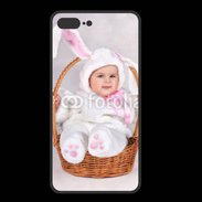 Coque  Iphone 8 Plus PREMIUM Bébé dans un panier