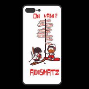 Coque  Iphone 8 Plus PREMIUM Adishatz Check Hiver G