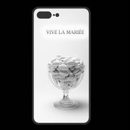 Coque  Iphone 8 Plus PREMIUM Vive les mariées PR 