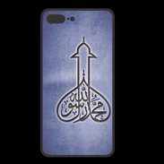 Coque  Iphone 8 Plus PREMIUM Islam E Bleu