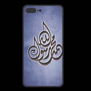 Coque  Iphone 8 Plus PREMIUM Islam H Bleu
