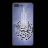 Coque  Iphone 8 Plus PREMIUM Islam M Bleu
