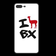 Coque  Iphone 8 Plus PREMIUM Lama de bordeaux
