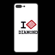 Coque  Iphone 8 Plus PREMIUM I love Diamond