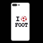 Coque  Iphone 8 Plus PREMIUM I love Foot