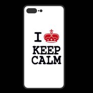 Coque  Iphone 8 Plus PREMIUM I love Keep Calm