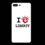 Coque  Iphone 8 Plus PREMIUM I love Liberty