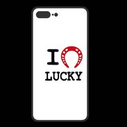 Coque  Iphone 8 Plus PREMIUM I love Lucky