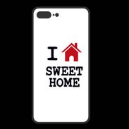 Coque  Iphone 8 Plus PREMIUM I love Sweet Home