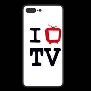 Coque  Iphone 8 Plus PREMIUM I love TV