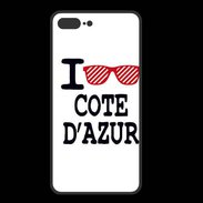 Coque  Iphone 8 Plus PREMIUM I love Cote d'Azur 2