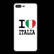 Coque  Iphone 8 Plus PREMIUM I love Italia 2