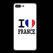 Coque  Iphone 8 Plus PREMIUM I love France 2