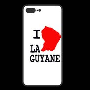 Coque  Iphone 8 Plus PREMIUM I love Guyane 2