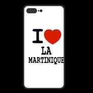 Coque  Iphone 8 Plus PREMIUM I love La Martinique