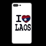 Coque  Iphone 8 Plus PREMIUM I love Laos 2