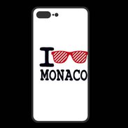 Coque  Iphone 8 Plus PREMIUM I love Monaco 2